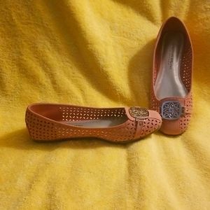 Pink Christian Siriano flat shoe